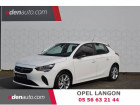 Opel Corsa occasion Blanc année 2020 boite Manuelle Annonce Opel Corsa occasion Essence 1.2 75 ch BVM5 Edition à Toulenne