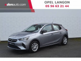 Opel Corsa occasion année 2020 boite Manuelle Annonce Opel Corsa occasion Essence 1.2 75 ch BVM5 Edition à Toulenne