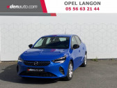 Opel Corsa occasion année 2021 boite Manuelle Annonce Opel Corsa occasion Essence 1.2 Turbo 100 ch BVM6 Elegance à Toulenne