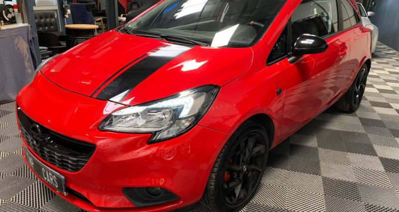 Opel Corsa 1.4 TURBO 100 BLACK EDITION Camra CarPlay  occasion  Le Mans - photo n2