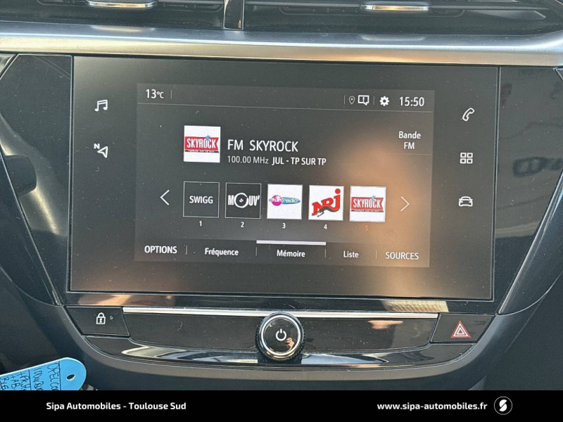 Opel Corsa Corsa 1.2 Turbo 100 ch BVA8 Elegance 5p  occasion � Toulouse - photo n�15