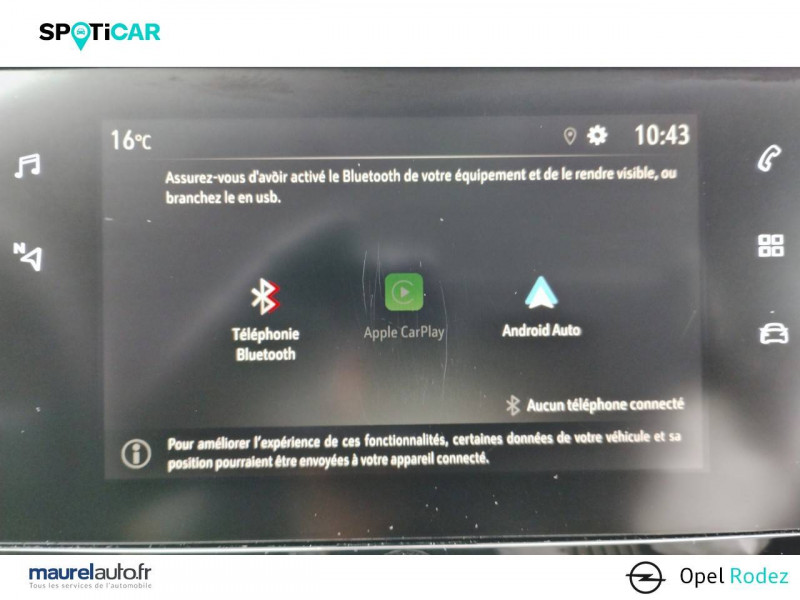 Opel Corsa Corsa 1.2 Turbo 100 ch BVM6 Edition 5p  occasion  Onet-le-Chteau - photo n14