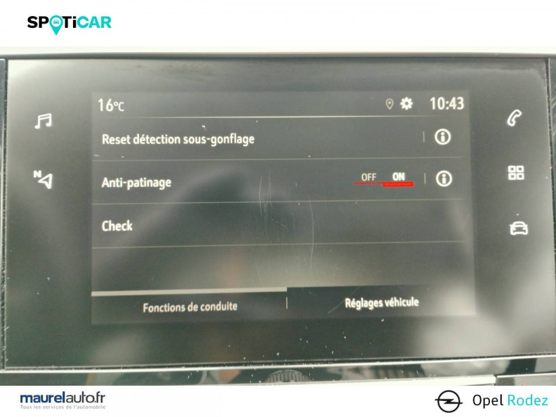 Opel Corsa Corsa 1.2 Turbo 100 ch BVM6 Edition 5p  occasion  Onet-le-Chteau - photo n16