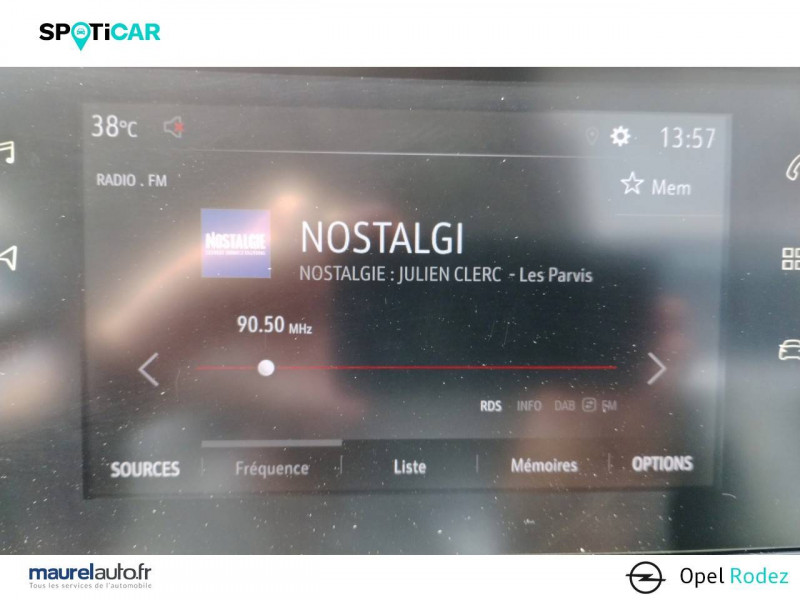 Opel Corsa Corsa 1.2 Turbo 100 ch BVM6 Elegance 5p  occasion  Onet-le-Chteau - photo n15