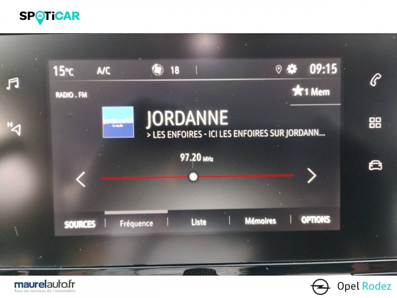 Opel Corsa Corsa 1.2 Turbo 100 ch BVM6 Elegance 5p  occasion  Onet-le-Chteau - photo n14