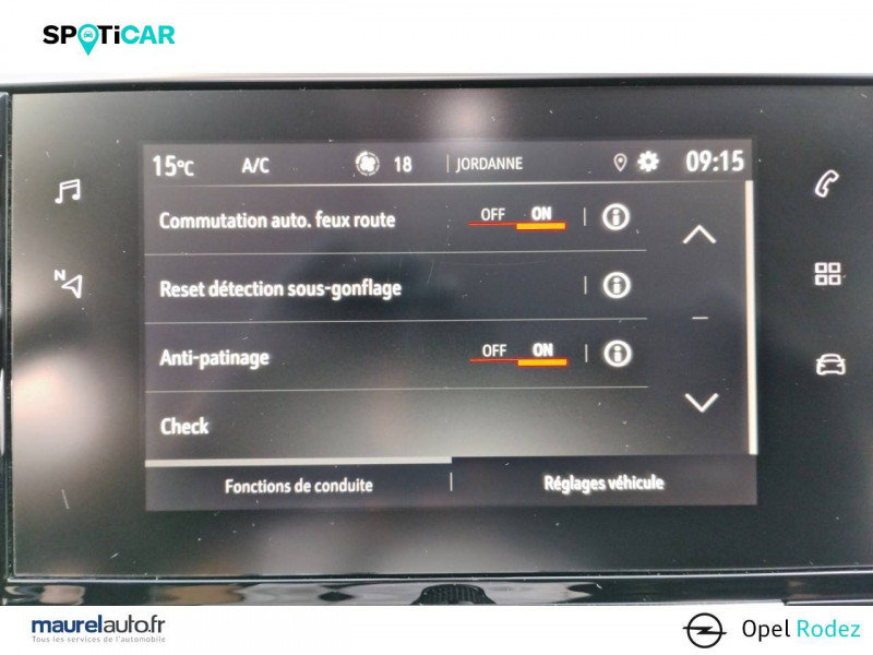 Opel Corsa Corsa 1.2 Turbo 100 ch BVM6 Elegance 5p  occasion  Onet-le-Chteau - photo n16