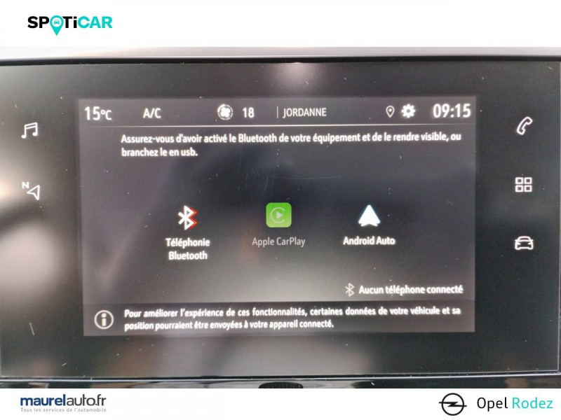 Opel Corsa Corsa 1.2 Turbo 100 ch BVM6 Elegance 5p  occasion  Onet-le-Chteau - photo n15