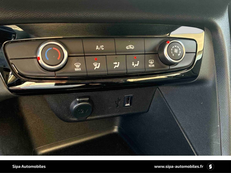 Opel Corsa Corsa 1.2 Turbo 100 ch BVM6 Elegance Business 5p  occasion � Toulouse - photo n�17