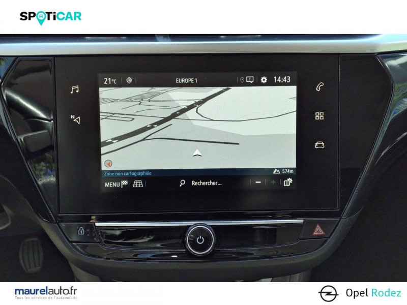 Opel Corsa Corsa 1.2 Turbo 100 ch BVM6 Elegance Business 5p  occasion  Onet-le-Chteau - photo n16