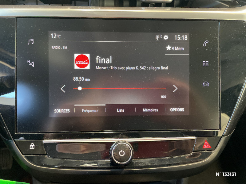 Opel Corsa Corsa 1.2 Turbo 100 ch BVM6 Elegance  occasion � Jaux - photo n�13