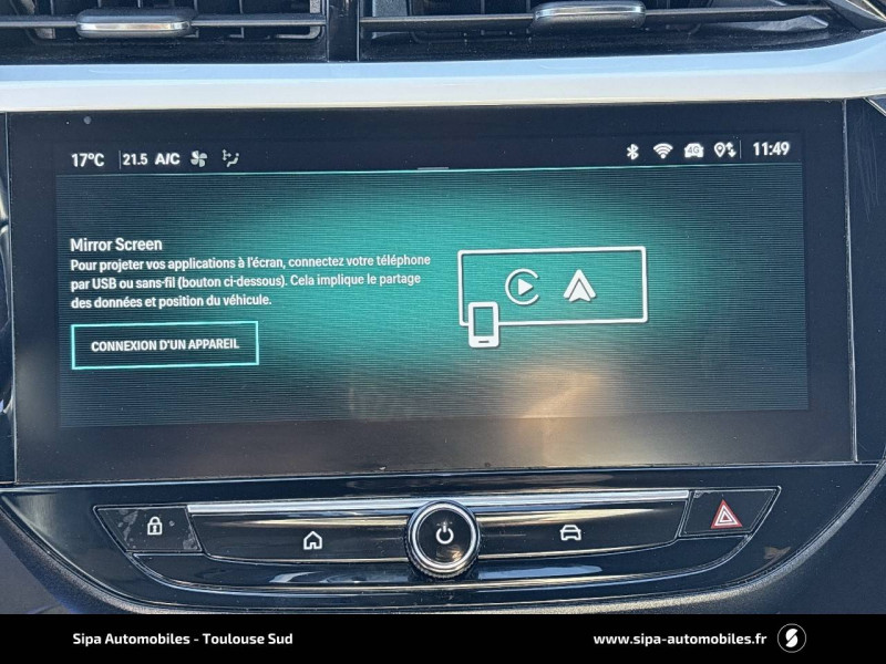 Opel Corsa Corsa 1.2 Turbo 100 ch BVM6 GS 5p  occasion � Toulouse - photo n�17