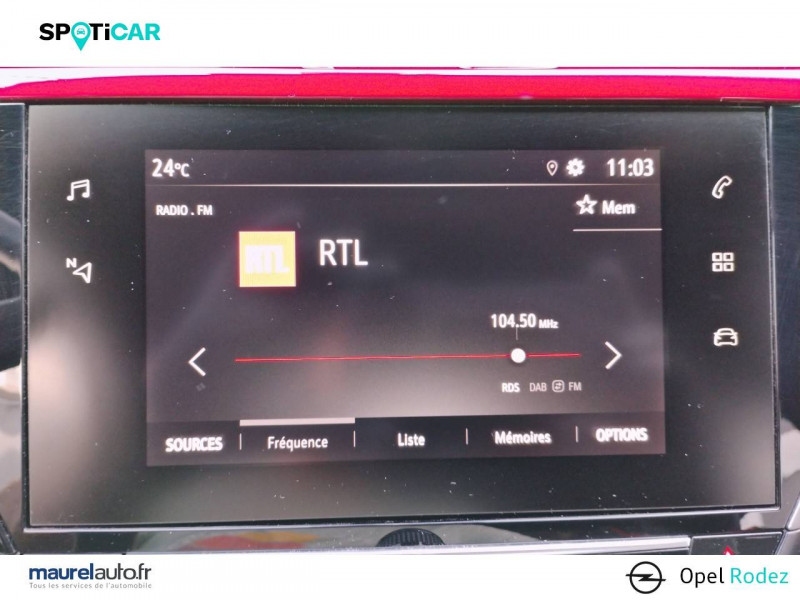 Opel Corsa Corsa 1.2 Turbo 100 ch BVM6 GS Line 5p  occasion à Onet-le-Chteau - photo n°13