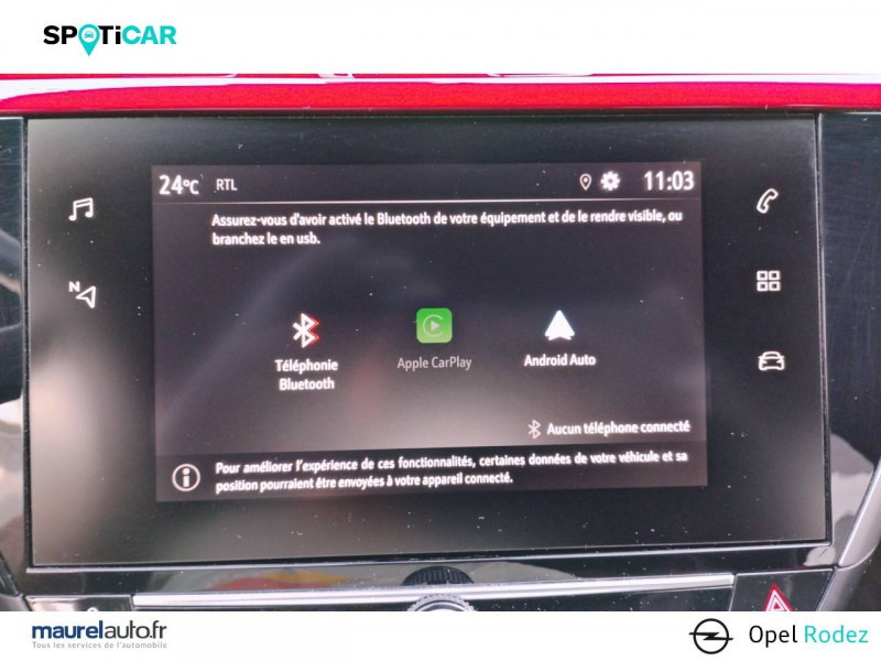 Opel Corsa Corsa 1.2 Turbo 100 ch BVM6 GS Line 5p  occasion à Onet-le-Chteau - photo n°14
