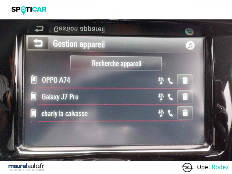 Opel Corsa Corsa 1.4 Turbo 100 ch Design 120 ans 5p  occasion  Onet-le-Chteau - photo n20