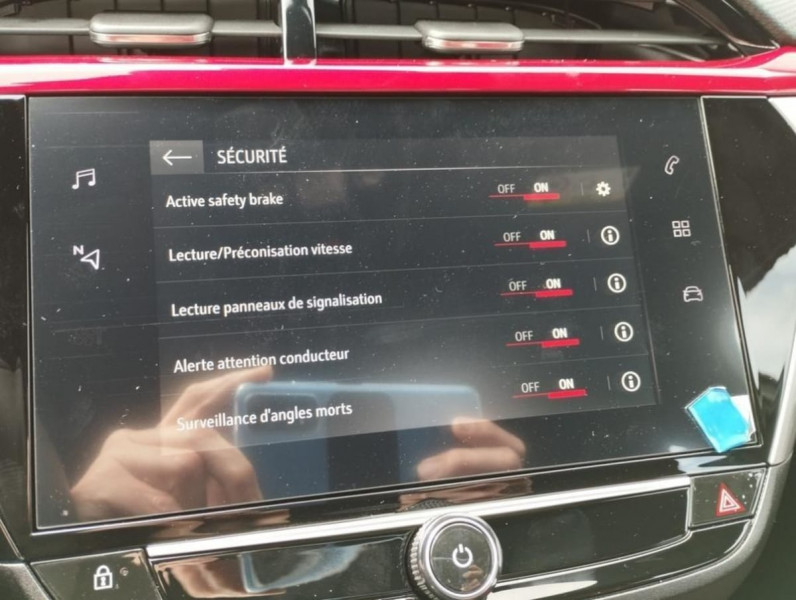 Opel Corsa Corsa Electrique 136 ch Batterie 50 kWh GS Line  occasion � SAINT-GREGOIRE - photo n�9