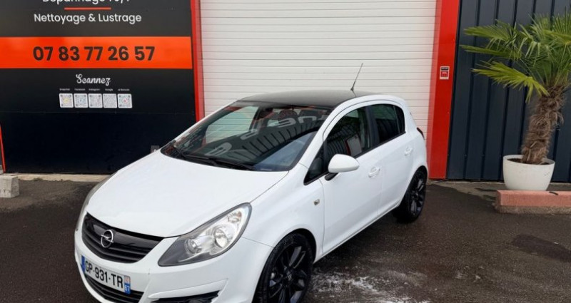 Opel Corsa D 1.2 I 16V 80 CV 5 PORTES JANTE ALU NOIR TOIT  occasion  Bischwiller - photo n2