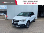 Opel Crossland X occasion Blanc année 2018 boite Manuelle Annonce Opel Crossland X occasion Essence 1.2 Turbo 110 ch ECOTEC Innovation à Libourne