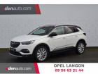 Opel Grandland X occasion Blanc année 2020 boite Automatique Annonce Opel Grandland X occasion Hybride Hybrid4 300 ch AWD BVA8 Ultimate à Toulenne