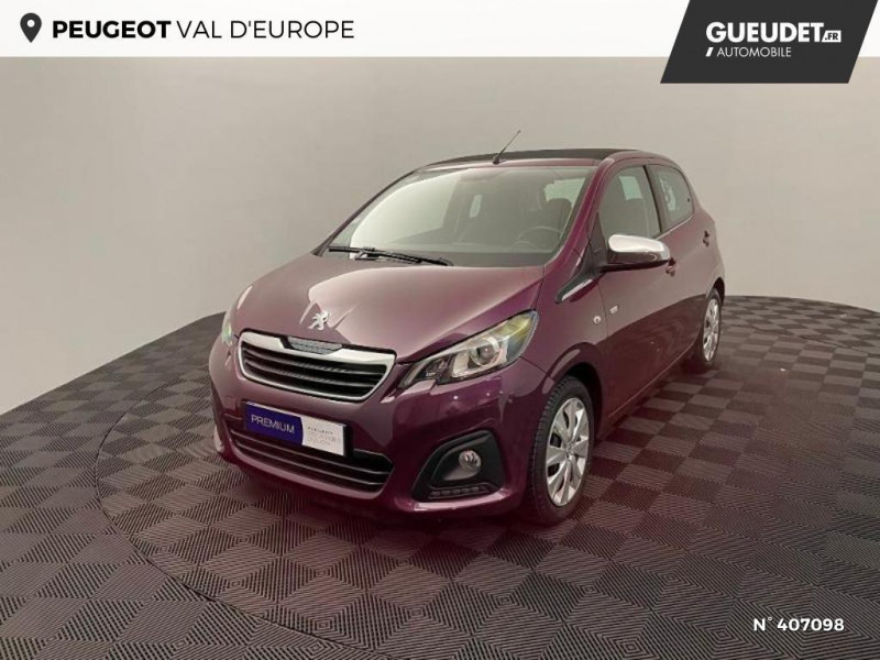 Peugeot 108 Occasion Citadine A Montevrain 77 Annee 2016 Annonce N 21798451