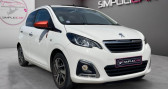 Annonce Peugeot 108 occasion Essence 82ch Roland Garros TOP! / Toit ouvrant / Camra / GPS  LA MADELEINE