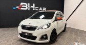 Annonce Peugeot 108 occasion Essence Roland Garros 1.2 80 - 2017 - 92 000 km - Suivi complet - Di � Roanne
