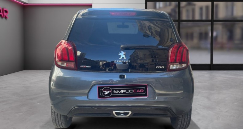 Peugeot 108 VTi 72ch BVM5 GT Line 2018 - photo n°6 Peugeot 108 VTi 72ch BVM5 GT Line  occasion à PARIS - photo n°6