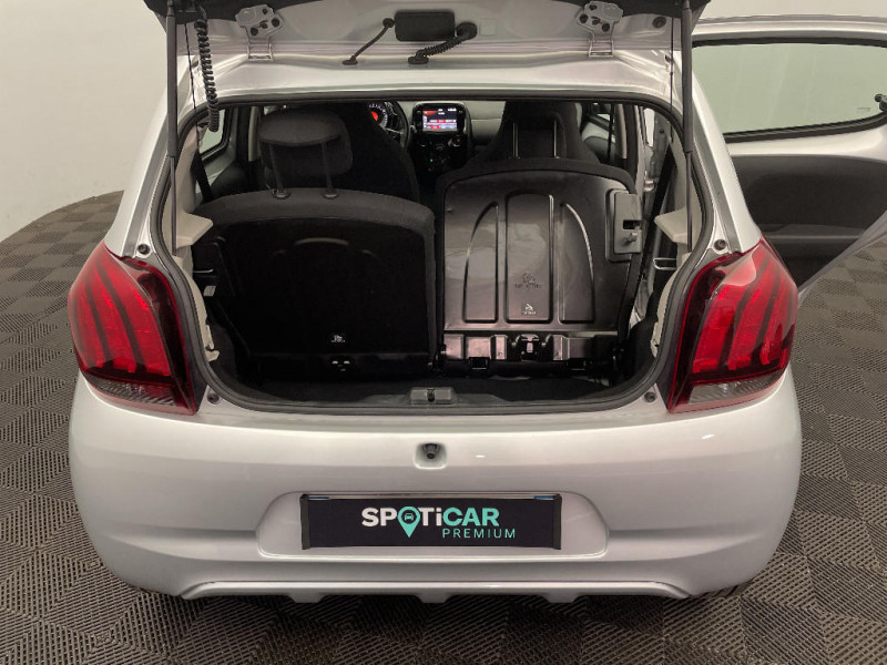 Peugeot 108 VTI 72CH S&S BVM5 ALLURE 2021 - photo n°16 Peugeot 108 VTI 72CH S&S BVM5 ALLURE  occasion à Montévrain - photo n°16