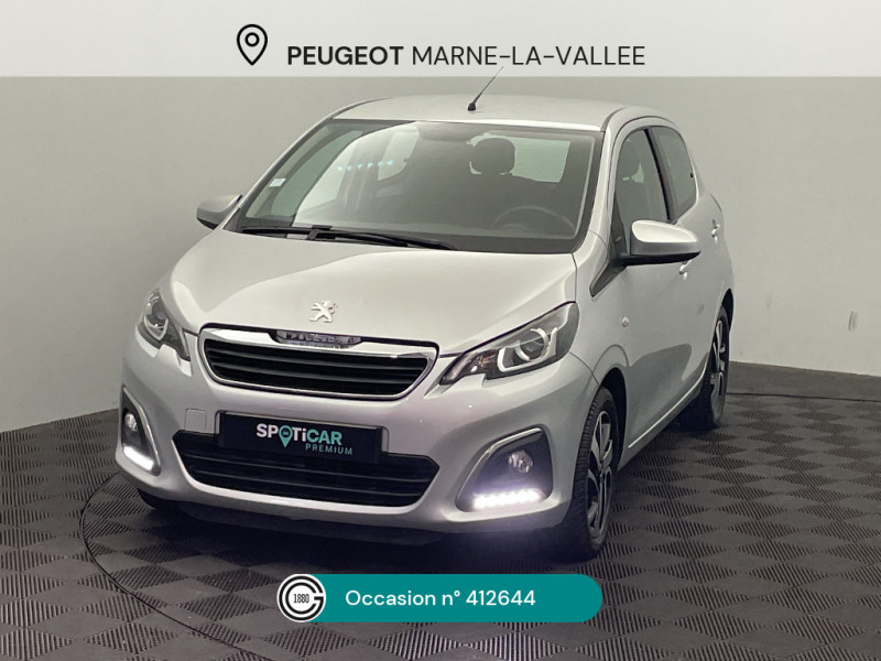 Peugeot 108 VTI 72CH S&S BVM5 ALLURE 2021 Peugeot 108 VTI 72CH S&S BVM5 ALLURE  occasion à Montévrain