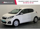 Peugeot 108 occasion Blanc année 2020 boite Manuelle Annonce Peugeot 108 occasion Essence VTi 72ch S&S BVM5 Style à Saint-Pierre-du-Mont