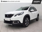 Peugeot 2008 occasion Blanc année 2018 boite Manuelle Annonce Peugeot 2008 occasion Diesel 1.5 BlueHDi 100ch E6.c Allure S&S BVM5 à Saint-Léonard