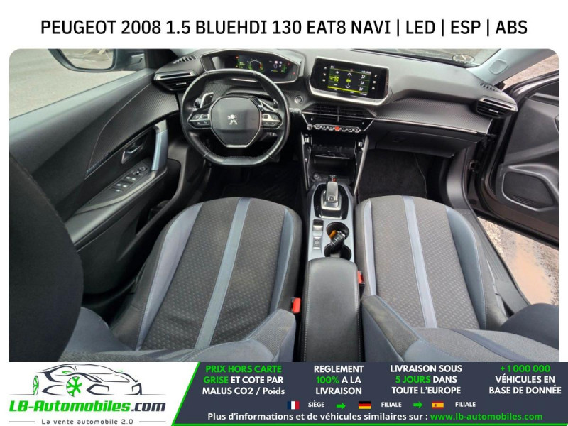 Peugeot 2008 BlueHDi 130  BVA  occasion � Beaupuy - photo n�6