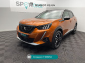 Peugeot 2008 occasion année 2022 boite Automatique Annonce Peugeot 2008 occasion Essence PURETECH 130 S&S EAT8 GT à Meaux