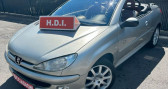 Annonce Peugeot 206 CC occasion Diesel 1.6 HDI 110 Cv Roland Garros Jantes Aluminium-Climatisation   SAINT ETIENNE