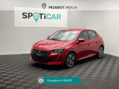 Peugeot 208 occasion année 2020 boite Manuelle Annonce Peugeot 208 occasion Essence 1.2 PureTech 100ch S&S Allure à Meaux