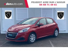 Peugeot 208 occasion Rouge année 2016 boite Manuelle Annonce Peugeot 208 occasion Diesel 1.6 BlueHDi 75ch BVM5 Active à Aire sur Adour