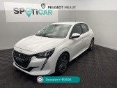 Peugeot 208 occasion année 2021 boite Manuelle Annonce Peugeot 208 occasion Essence ACTIVE BUSINESS PURETECH 100 S&S BVM6 à Meaux