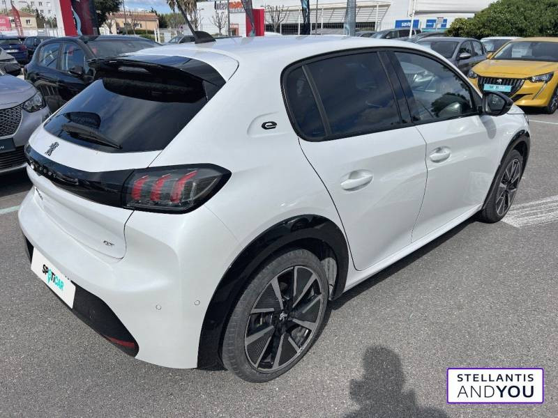 Peugeot 208 Electrique 50 kWh 136ch GT  occasion  MARSEILLE CEDEX 8 - photo n4