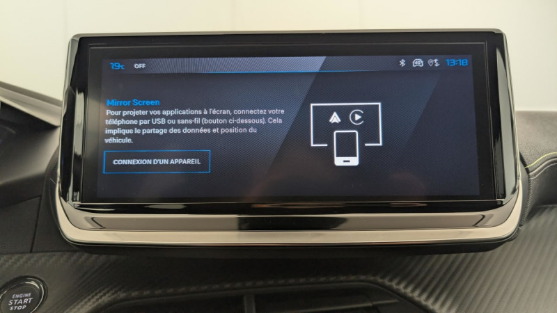 Peugeot 208 Hybrid 136 e-DCS6 GT 2024 - photo n°19 Peugeot 208 Hybrid 136 e-DCS6 GT  occasion à SAINT-GREGOIRE - photo n°19