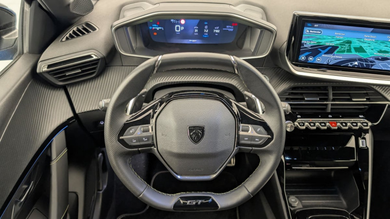 Peugeot 208 Hybrid 136 e-DCS6 GT 2024 - photo n°14 Peugeot 208 Hybrid 136 e-DCS6 GT  occasion à SAINT-GREGOIRE - photo n°14