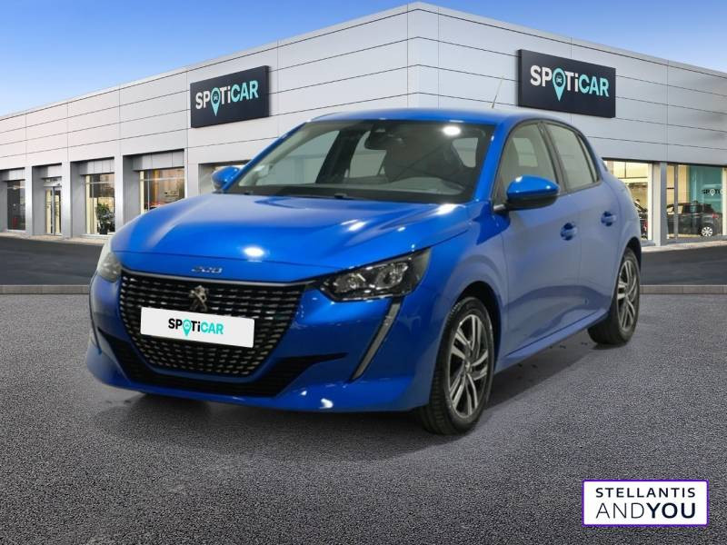 Peugeot 208 PureTech 100 S&S BVM6 Allure  occasion à  RENNES - photo n°1