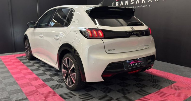 Peugeot 208 PureTech 100 SS EAT8 GT Line COURROIE À JOUR SUIVI COMPLET R 2020 - photo n°2 Peugeot 208 PureTech 100 SS EAT8 GT Line COURROIE À JOUR SUIVI COMPLET R  occasion à Lesménils - photo n°2
