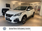 Peugeot 3008 occasion Blanc année 2018 boite Manuelle Annonce Peugeot 3008 occasion Essence 1.2 PureTech 130ch E6.c Allure S&S à Lannion