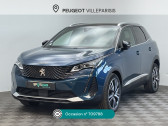 Peugeot 3008 occasion année 2021 boite Automatique Annonce Peugeot 3008 occasion Essence PURETECH 130CH S&S EAT8 GT PACK à Villeparisis
