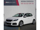 Peugeot 308 occasion Blanc année 2018 boite Manuelle Annonce Peugeot 308 occasion Diesel 1.6 BlueHDi 100ch S&S BVM5 Active à Périgueux