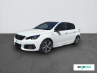 Peugeot 308 occasion Blanc année 2019 boite Automatique Annonce Peugeot 308 occasion Diesel BlueHDi 180ch S&S EAT8 GT à ONET LE CHATEAU