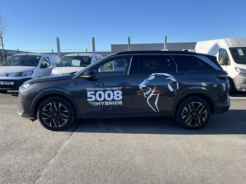 Peugeot 5008 5008 Hybrid 136 e-DCS6  occasion à CHATEAUBERNARD - photo n°8
