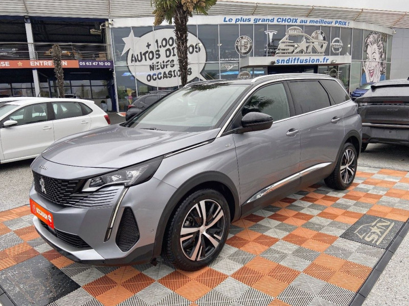 Peugeot 5008 BlueHDi 130 BV6 GT 2021 - photo n°8 Peugeot 5008 BlueHDi 130 BV6 GT  occasion à Lescure-d'Albigeois - photo n°8