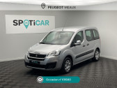 Peugeot Partner occasion année 2016 boite Manuelle Annonce Peugeot Partner occasion Diesel 1.6 BLUEHDI 100CH BVM5 ACTIVE à Meaux