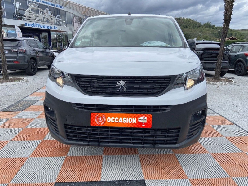 Peugeot Partner BlueHDi 130 EAT8 3 PL GPS Caméra Attelage 2024 - photo n°2 Peugeot Partner BlueHDi 130 EAT8 3 PL GPS Caméra Attelage  occasion à Saïx - photo n°2