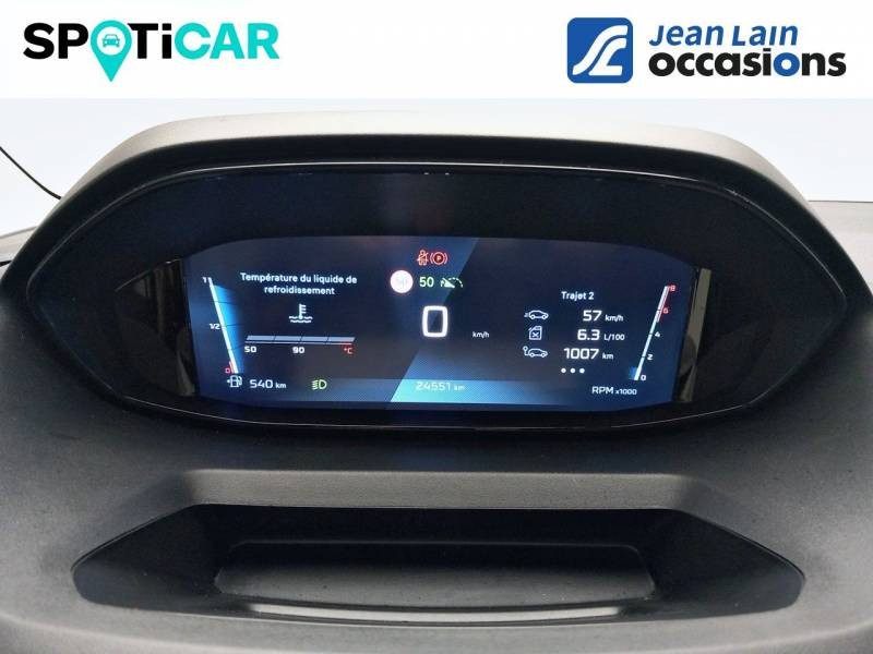 Peugeot Partner FGN CA XL BLUEHDI 100 S&S BVM6  occasion  Vtraz-Monthoux - photo n10